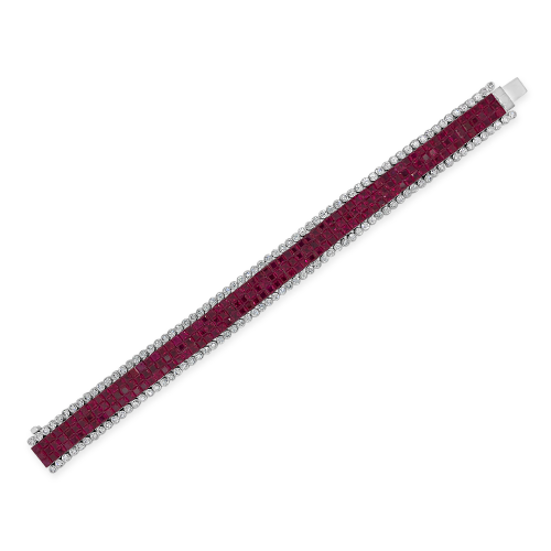 Ruby & Diamond Bracelet