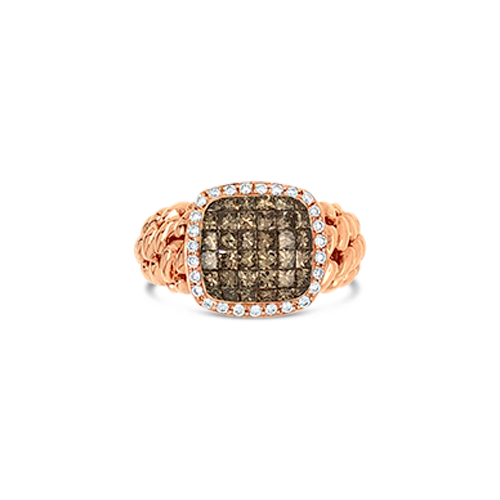 Brown Diamond Ring