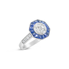 Sapphire & Diamond Ring