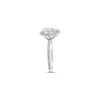 Pear Shaped Diamond Engagement Ring