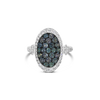 Alexandrite & Diamond Ring