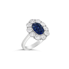 Sapphire & Diamond Ring