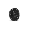 Black Spinel Dome Ring