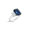 Sapphire & Diamond Ring