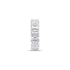 Emerald Cut Diamond Eternity Band