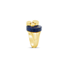 Lapis & Yellow Gold Estate Ring