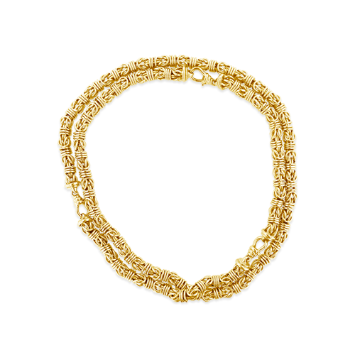 Gold Estate Necklace & Bracelet Set