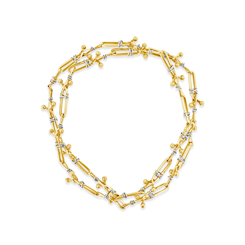 Gold Hikoutani Estate Necklace
