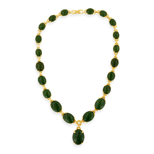 Nephrite Estate Necklace