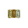 Three Stone Gemstone Ring