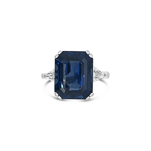Sapphire & Diamond Ring
