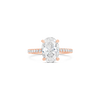 Oval Diamond Engagement Ring