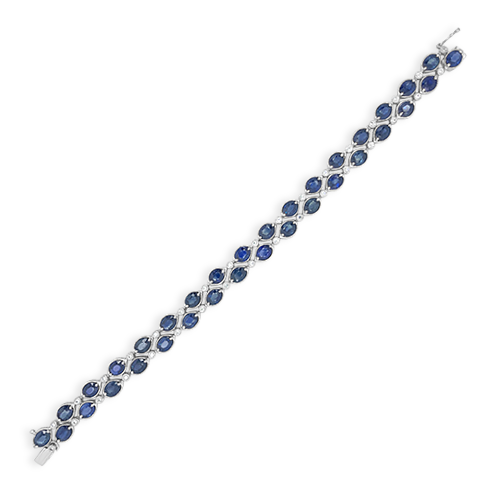 Sapphire & Diamond Bracelet