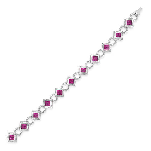 Ruby & Diamond Bracelet