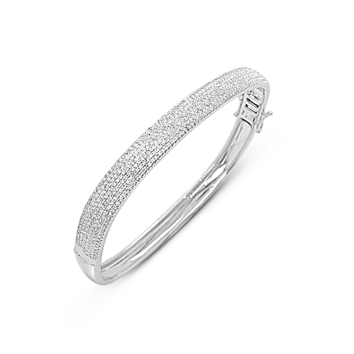 Diamond Bangle Bracelet