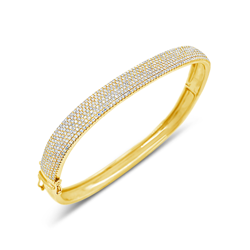 Diamond Bangle Bracelet