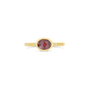 Garnet & Diamond Ring
