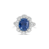 Sapphire & Diamond Ring