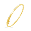 Gold & Diamond Bangle Bracelet