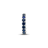 Blue Sapphire Eternity Band