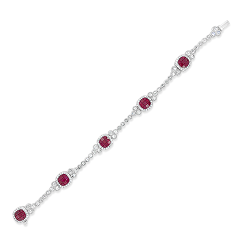 Ruby & Diamond Bracelet