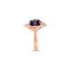 Amethyst & Diamond Ring