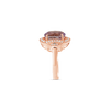 Morganite & Diamond Ring