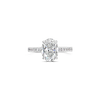 Oval Diamond Engagement Ring