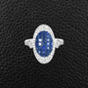 Sapphire & Diamond Ring