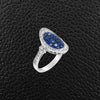 Sapphire & Diamond Ring