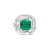 Emerald & Diamond Ring