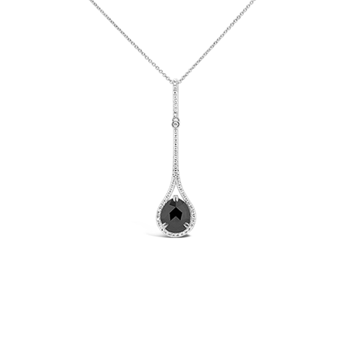 Black & White Diamond Pendant
