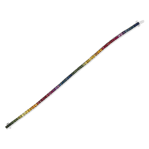 Multi-color Sapphire Bracelet
