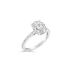 Oval Diamond Engagement Ring