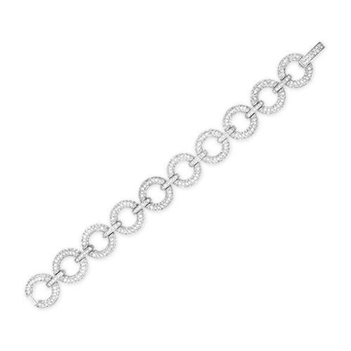 Diamond Circle Estate Bracelet