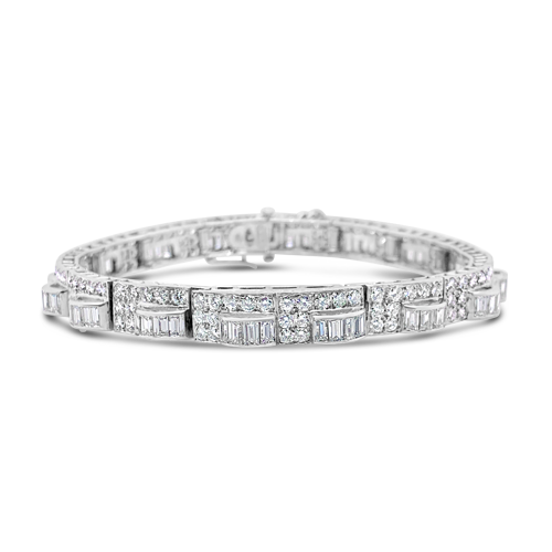 Retro Diamond Estate Bracelet