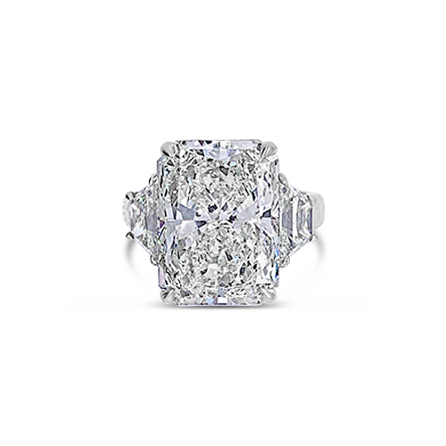 Radiant Diamond Engagement Ring