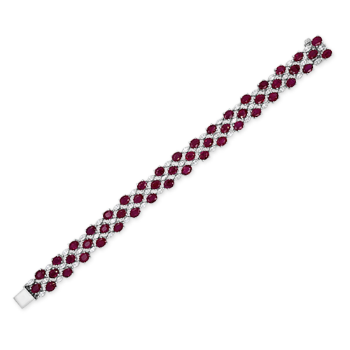 Ruby & Diamond Bracelet