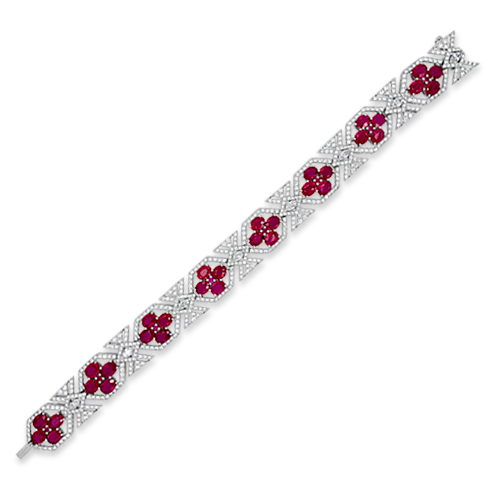 Ruby & Diamond Bracelet