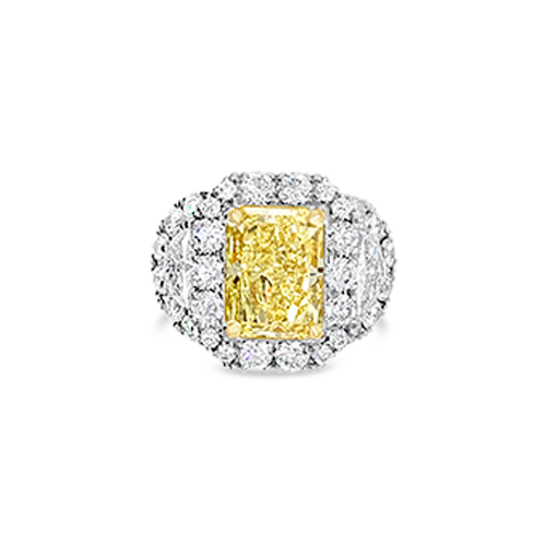 Yellow Diamond Engagement Ring