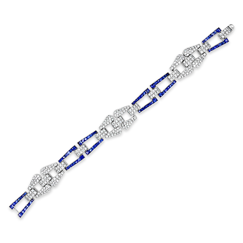 Sapphire & Diamond Bracelet