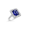 Sapphire & Diamond Ring