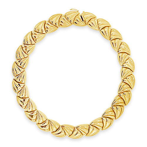 Braid Style Estate Necklace