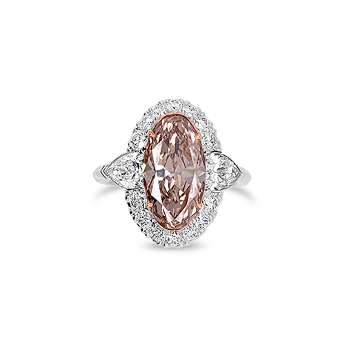 Pink Diamond Ring