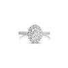 Oval Diamond Engagement Ring
