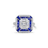 Sapphire & Diamond Ring