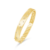 Bangle Bracelet with Scattered Diamond Stars