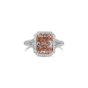 Pink Diamond Ring