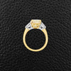 Yellow Diamond Engagement Ring