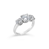 Three Stone Diamond Ring